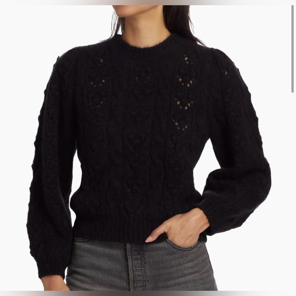 Dôen | Tudor alpaca-blend sweater | Black | S - Picture 2 of 11